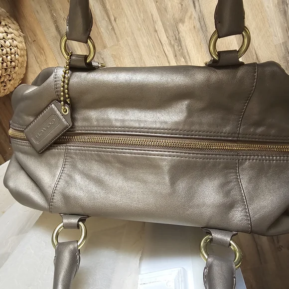 Coach Leather Satchel - Picture 14 of 16